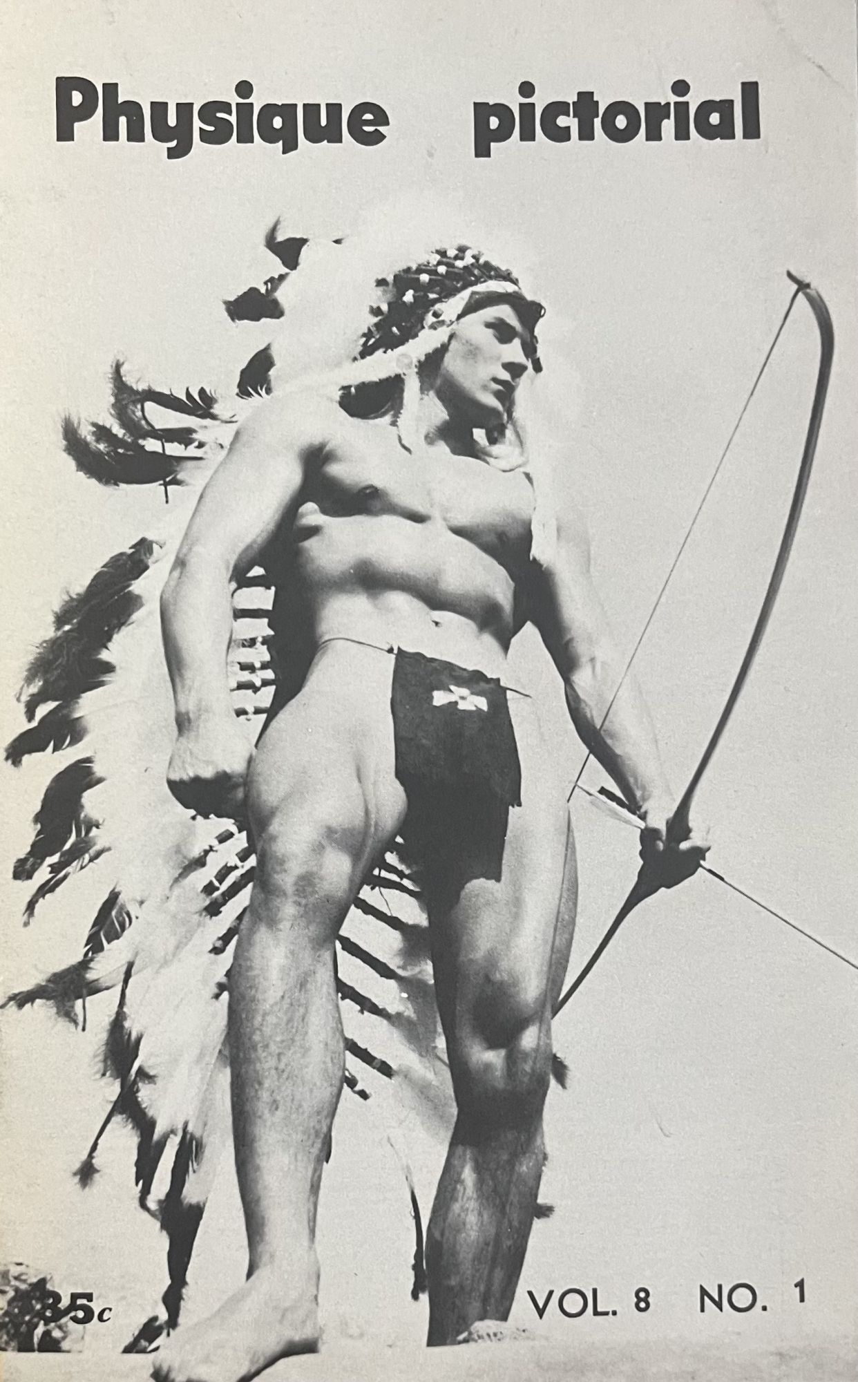 Physique Pictorial Vol. 8, No. 1, Spring 1958 by Bob Mizer, Editor 