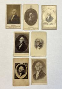 SEVEN CARTES DE VISITE OF GEORGE WASHINGTON