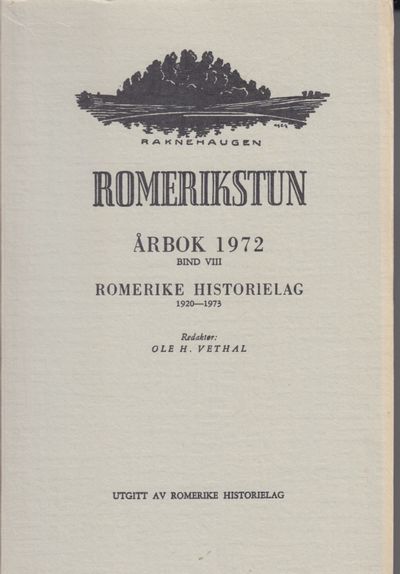 Romerikstun. Årbok 1972. Bind VIII. Romerike…