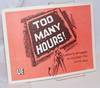 Too many hours! Labor's struggle to shorten the work day