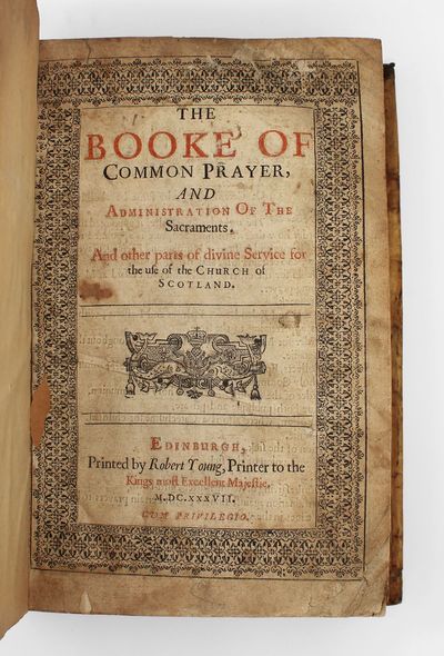 The Booke of Common Prayer, and administration of the sacraments, and other parts of divine service for the use of the Church of Scotland. [Bound with:] The Psalter