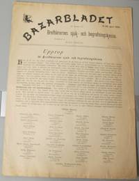Bazarbladet till förmån för brefbärarnes sjuk-…