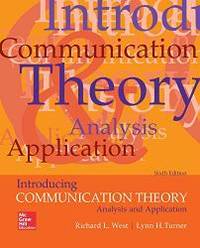 Introducing Communication Theory: Analysis and Application by Richard L West - 2017-03-03