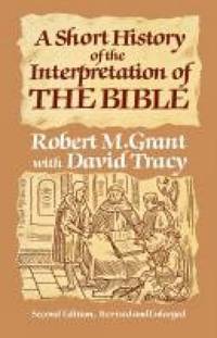 cover of A Short History of the Interpretation of the Bible