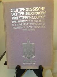 Zeitgenoessische Dichter Ubertragen by Stefan George, Ed. & Transl - 1905