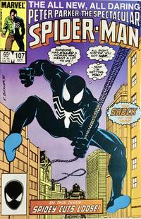 PETER PARKER, The SPECTACULAR SPIDERMAN No. 107 (Oct. 1985)  (VF/NM) by DAVID, PETER - 1985