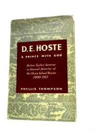 DE. Hoste: 'A Prince with God'. D. E.