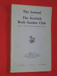 The Journal of The Scottish Rock Garden Club - Vol. VIII Part I - No.30 - April, 1962