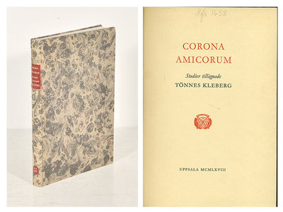Corona amicorum. Studier tillägnade Tönnes…