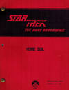 Star Trek The Next Generation "Home Soil" (Revised Final Draft November 23, 1987)