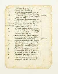 TEXT FROM A CLERICAL REGISTER