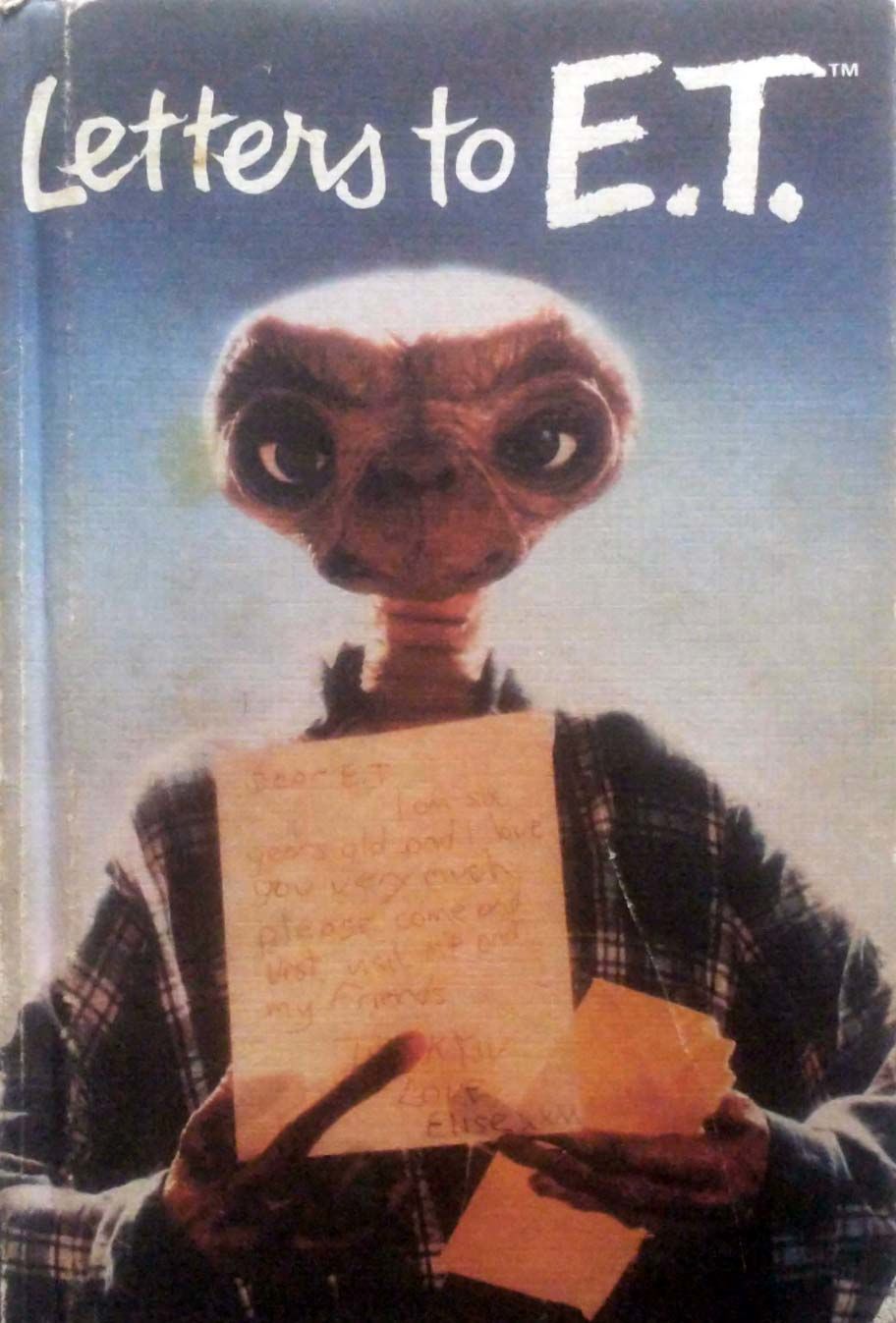 1983年 90's 映画E.T. BOOK☆Letter To E.T. 1983年90's 映画E.T.BOOK