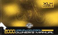 image of 2000 Harley-Davidson Owner's Manual: XLH Models, PN: 99468-00