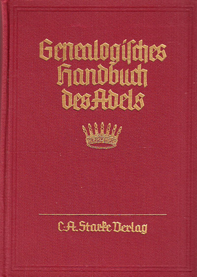 Genealogisches handbuch der freiherrlichen…