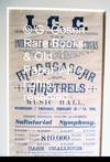 I.C.C. The Inimitable Cacophonic Coons … Madagascar Minstrels Will Positively Appear In Music Hall, Wednesday and Thursday, February 13 and 14, 1889, In Their Catagmatic, Cataphractic, Cataclysmic, and Catachrestic Saltatorial Symphony.