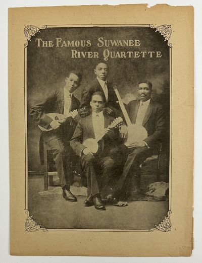 The Famous Suwanee River Quartette [cover title]
