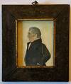 Antique Miniature Painting of a Late 18th-Early 19th Century Gentleman