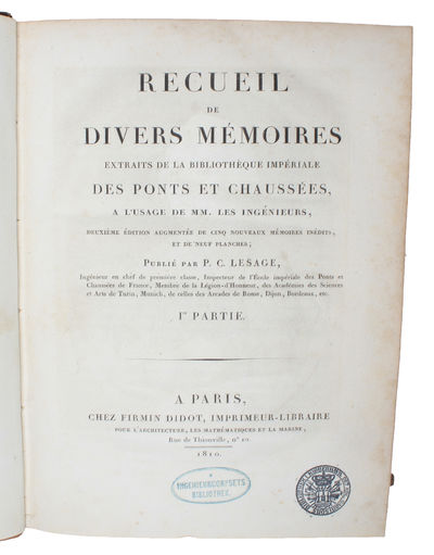 Recueil de Divers Mémoires Extraits de la…