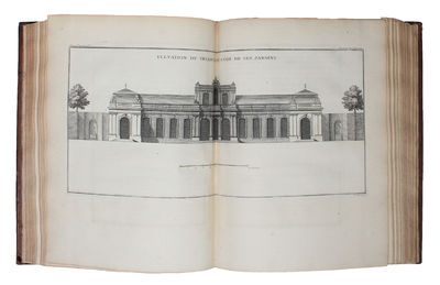 De la Distribution des Maisons de Plaisance et de la Décoration des Edifices en general. 2 vols. [On the Designing of Country Seats and the Decoration of Buildings in General]. - [THE PEAK OF ARCHITECTURE] (photo 3)