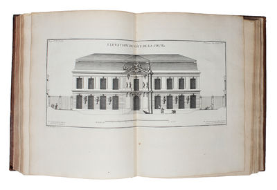 De la Distribution des Maisons de Plaisance et de la Décoration des Edifices en general. 2 vols. [On the Designing of Country Seats and the Decoration of Buildings in General]. - [THE PEAK OF ARCHITECTURE] (photo 4)