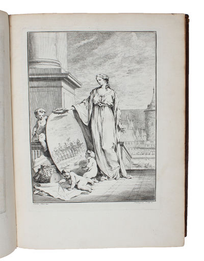 De la Distribution des Maisons de Plaisance et de la Décoration des Edifices en general. 2 vols. [On the Designing of Country Seats and the Decoration of Buildings in General]. - [THE PEAK OF ARCHITECTURE] (photo 5)