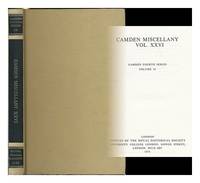 Camden Miscellany XXVI (Camden Fourth Series)