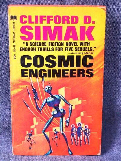 Cosmic Engineers By Clifford D Simak Paperback First Thus 2nd Printing 1967 From Fully Booked Sku 000483