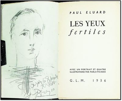 Les Yeux fertiles [First Edition] [Picasso Illustrations] [G.L.M.]