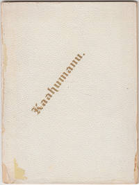 Kaahumanu: A Memorial Read Before the Woman's Board of Missions for the Pacific Islands, December 6, 1892 by Mrs. H. A. P Carter - 2nd - 1899 - from Carpe Diem Fine Books (SKU: 18315)