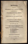 Message from the President of the United States, respecting the violation of neutral rights, the depredations on the colonial trade, and impressments of American seamen.