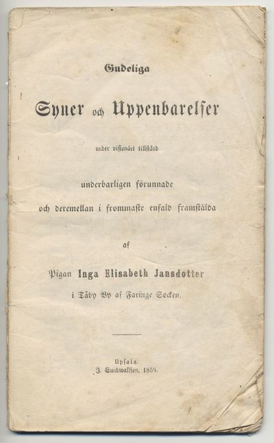 Gudeliga syner och uppenbarelser under visionärt…