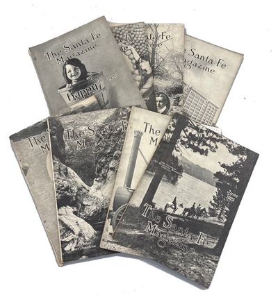 The Santa Fe Magazine. 8 issues: Vol. XIX, Nos. 2-4, 6-10, (January-March, April-September, 1925)