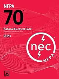 NFPA 70, National Electrical Code, 2023 Edition, Spiralbound