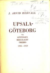 Upsala - Göteborg via Göttingen Bergslaget Örebro…