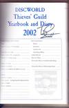 View Image 2 of 3 for DISCWORLD THIEVES' GUILD YEARBOOK & DIARY 2002 Inventory #20736