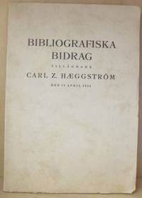 Bibliografiska bidrag tillägnade Carl Z.…