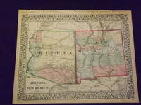 Map of Arizona and New Mexico