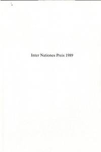 Gustav Korlén. Inter Nationes Preis 1989.