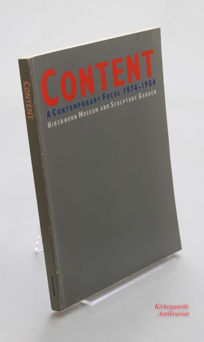 CONTENT: A Contemporary Focus, 1974-1984.
