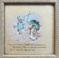 'THEY TOOK PETER'S CLOTHES OFF THE SCARECROW'. An original painting illustrating...