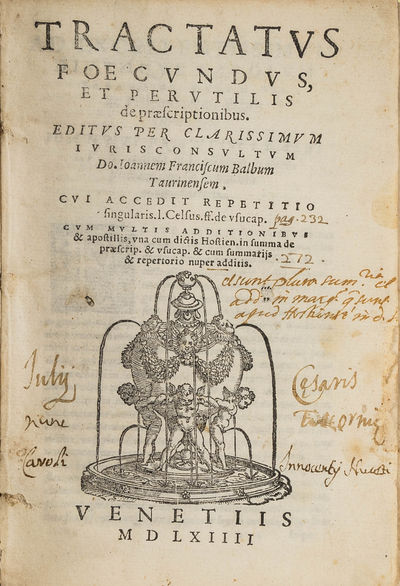 Tractatus Foecundus, et Perutilis de Praescriptionibus