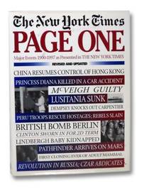 Page One: Major Events 1900-1997 - As Presented in the New York Times