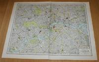 image of Street Plan of London from Harmsworth's 1922 Atlas of the World