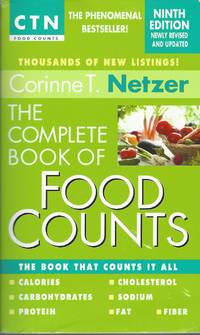 Complete Book Of Food Counts, 9th Edition The Book That Counts It All by Corinne T Netzer - Paperback - 2012 - from Bytown Bookery (SKU: 22109)