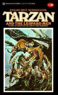 Tarzan and the Leopard Men by Edgar Rice Burroughs - 1986