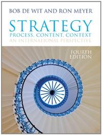 Strategy: Process, Content, Context