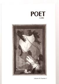 cover of POET LORE VOLUME 94 NUMBER 1 SPRING 1999