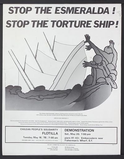Stop the Esmerelda! Stop the Torture Ship! [poster]