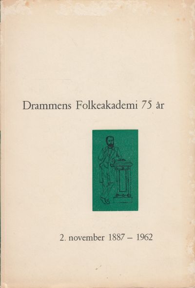 Drammens Folkeakademi 75 år. 2. november…