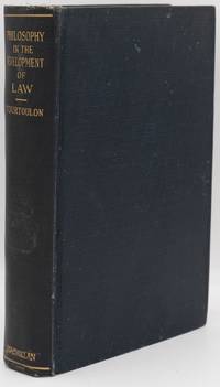 [LAW] PHILOSOPHY IN THE DEVELOPMENT OF LAW